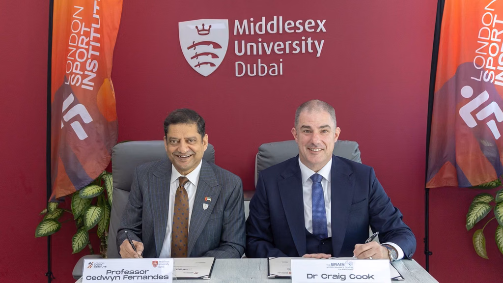 The Brain and Performance Centre, a DP World Company and Middlesex University Dubai